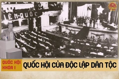 Quốc hội khóa I: Quốc hội của độc lập dân tộc, của thống nhất đất nước và của đại đoàn kết toàn dân