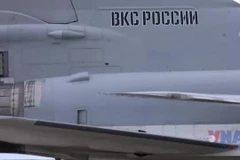 Cận cảnh máy bay ném bom Tu-22M3 của Nga trong cuộc tập trận Zapad