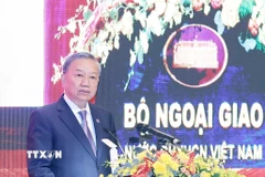 Tổng Bí thư Tô Lâm phát biểu. (Ảnh: Thống Nhất/TTXVN)