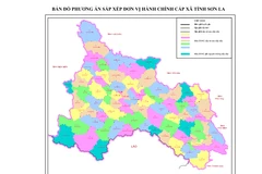 Sơn La công bố bản đồ dự kiến sắp xếp đơn vị hành chính cấp xã