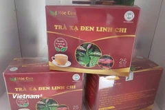 Một sản phẩm kém chất lượng vừa bị thu giữ. (Nguồn: Vietnam+)