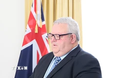 Chủ tịch Quốc hội New Zealand Gerry Brownlee. (Ảnh: Thanh Tú/TTXVN)
