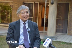 Giáo sư Toshiro Nishizawa. (Ảnh: Phạm Tuân/TTXVN)