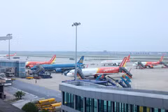 Sân bay Nội Bài, Hà Nội. (Ảnh: Quốc Khánh/TTXVN)