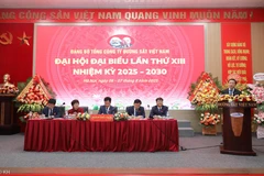 Phó Thủ tướng Trần Hồng Hà phát biểu chỉ đạo Đại hội. (Ảnh: Thành Phương/TTXVN)