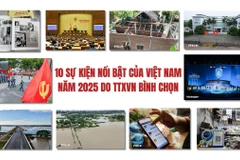 10 sự kiện nổi bật của Việt Nam năm 2025 do TTXVN bình chọn