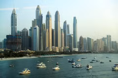 Quang cảnh thành phố Dubai, UAE. (Ảnh: THX/TTXVN)