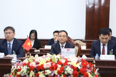 Thượng tướng Phạm Thế Tùng, Ủy viên Trung ương Đảng, Thứ trưởng Bộ Công an, dự Hội nghị. (Ảnh: Xuân Tú/TTXVN)