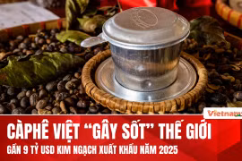 Càphê việt nam bứt phá xuất khẩu, khẳng định vị thế trên thị trường quốc tế