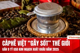 Càphê việt nam bứt phá xuất khẩu, khẳng định vị thế trên thị trường quốc tế