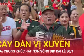 Hòa chung khúc hát non sông dịp đại lễ 30/4