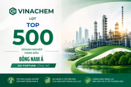 Vinachem lọt top 500 doanh nghiệp lớn nhất Đông Nam Á 
