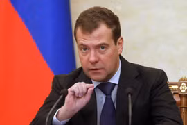 Phó Chủ tịch Hội đồng An ninh Liên bang Nga Dmitry Medvedev. (Nguồn: AFP/TTXVN)