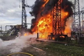 Cơ sở hạ tầng năng lượng Ukraine trúng loạt tập kích dữ dội