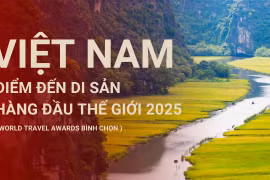 World Travel Awards 2025: Việt Nam tiếp tục được bình chọn là Điểm đến Di sản hàng đầu thế giới