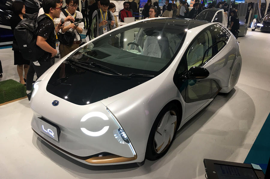 Xe concept tự lái LQ của Toyota với sức mạnh về trí tuệ nhân tạo. (Ảnh: Autocar)