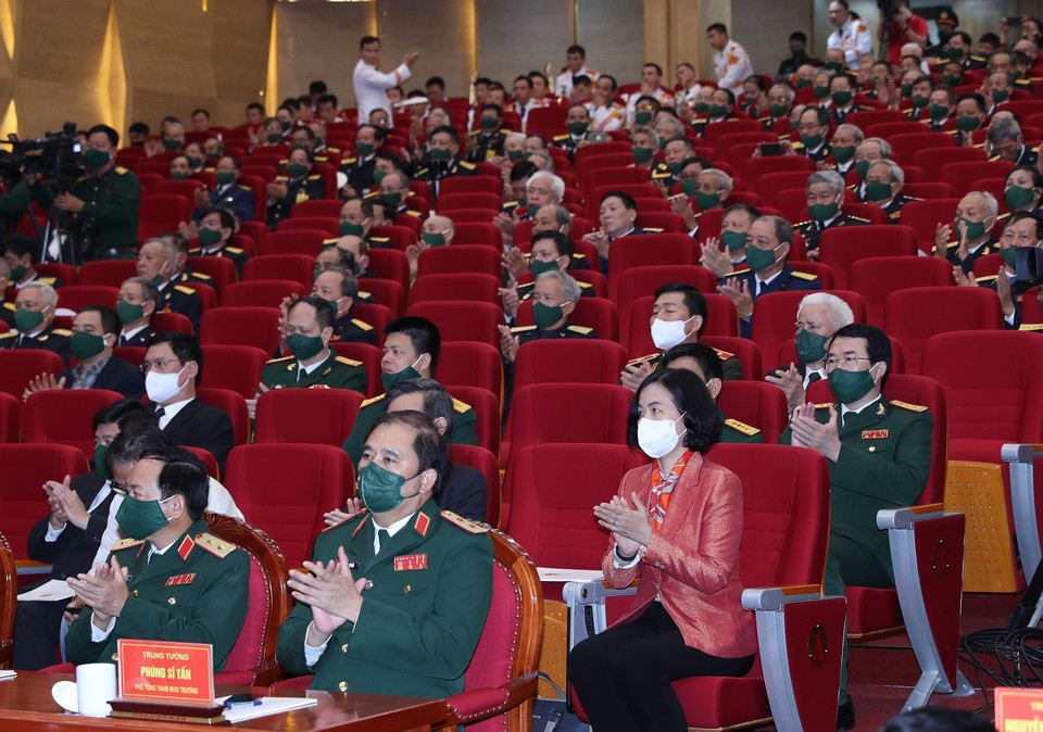 Các đại biểu tham dự Lễ kỷ niệm. (Ảnh: Trọng Đức/TTXVN)