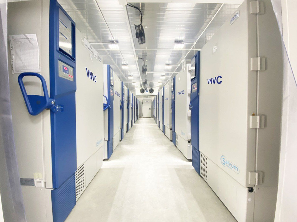 VNVC là đơn vị duy nhất được AstraZenca lựa chọn phân phối vắcxin với số lượng lớn tại Việt Nam.(Ảnh: Thông tin Chính phủ)