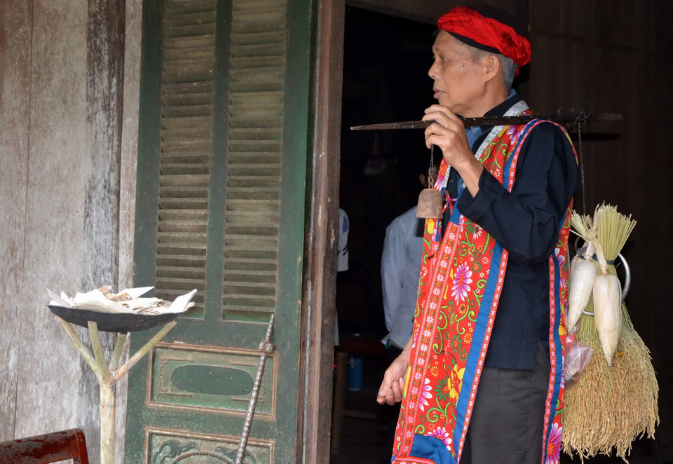 Đây là lễ hội được người Dao duy trì bao đời nay và trở thành bản sắc văn hóa của dân tộc. (Ảnh: Thế Duyệt/TTXVN)