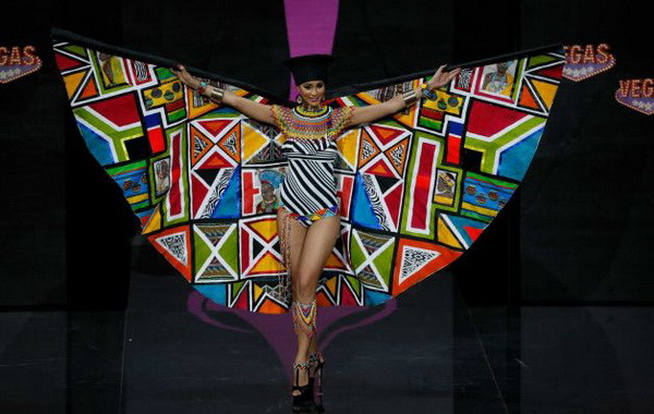 Hoa hậu Nam Phi Marilyn Ramos.