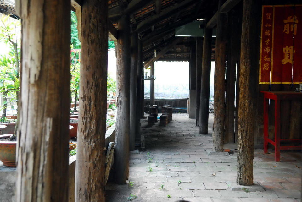 Công trình này đã được xếp hạng là Di tích kiến trúc nghệ thuật quốc gia năm 1998. (Ảnh: Mạnh Linh/TTXVN)