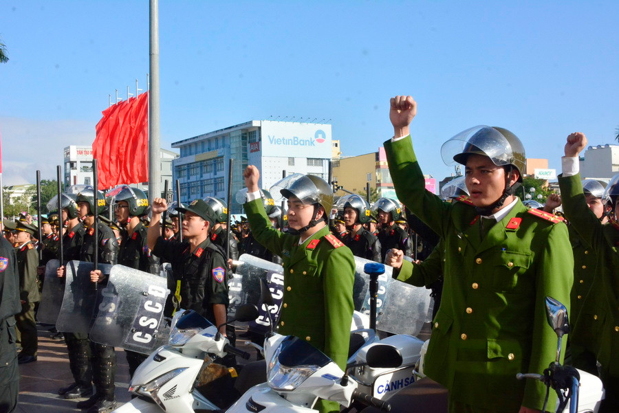 Quang cảnh buổi lễ. (Ảnh: Thanh Thủy/TTXVN)