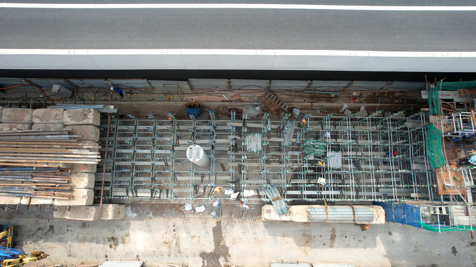 Tổng giá trị xây lắp 6 nhánh Ram này là 209 tỷ đồng. (Ảnh: Văn Hào/Vietnam+)