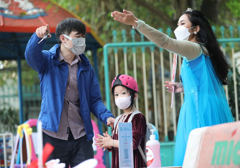 Trường vẫn thế những lớp mình ở đâu nhỉ. (Ảnh: Thanh Tùng/TTXVN)