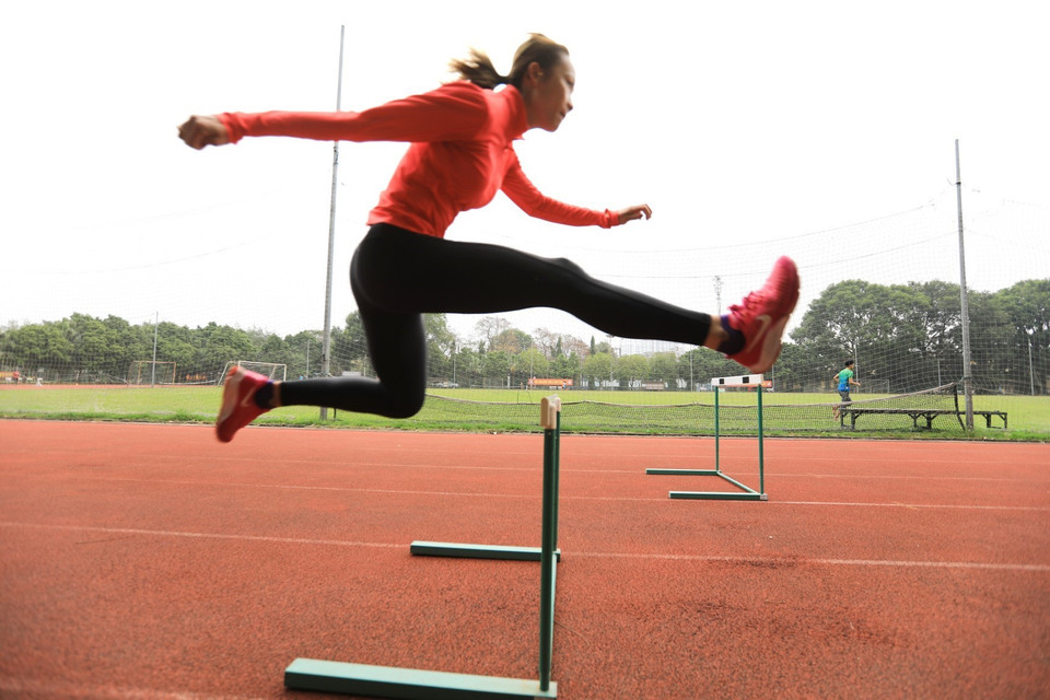 Các vận động viên tích cực tập luyện với kỳ vong đem về thành tích cao nhất cho đất nước. (Ảnh: Thành Đạt/TTXVN)