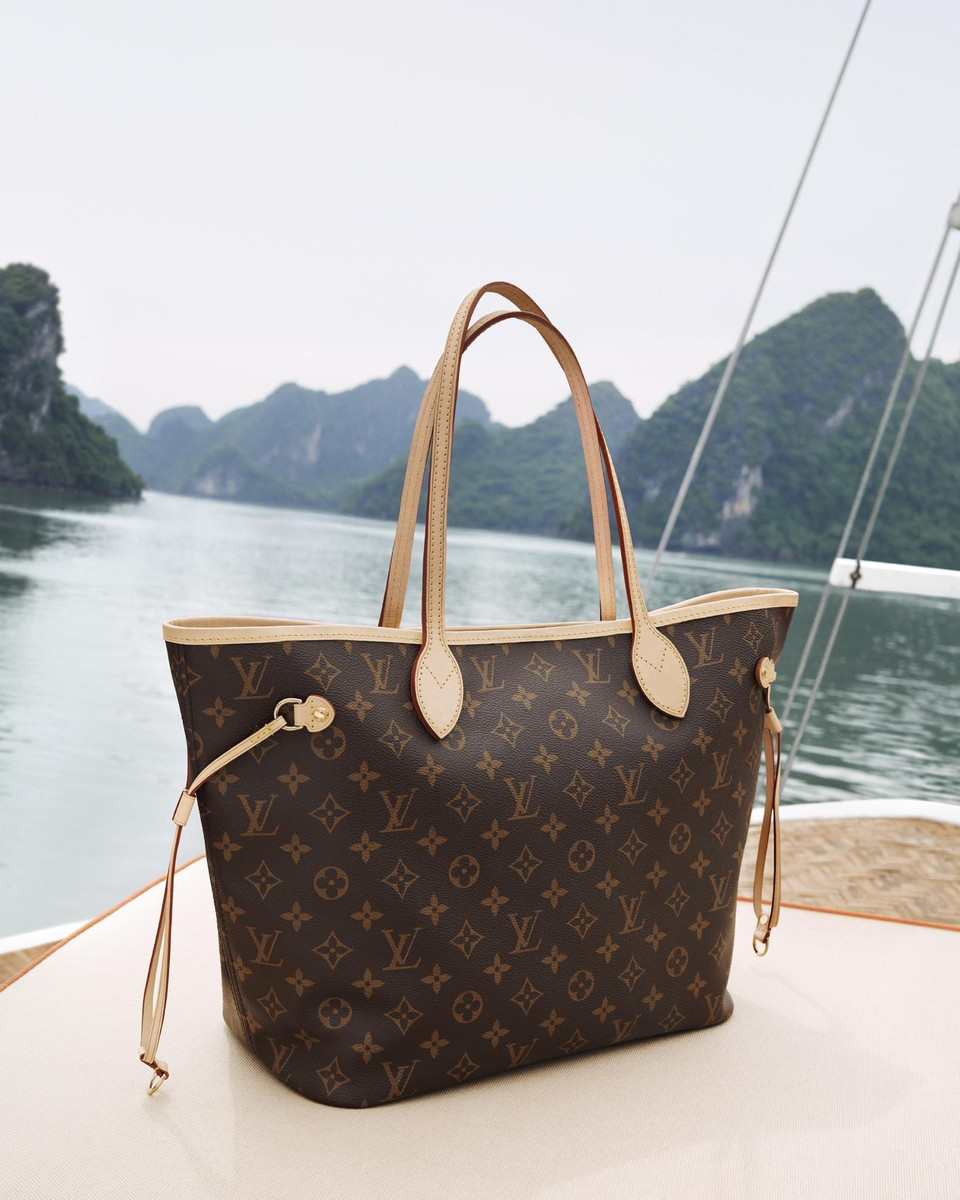 Các sản phẩm trong bộ sưu tập của Louis Vuitton.
