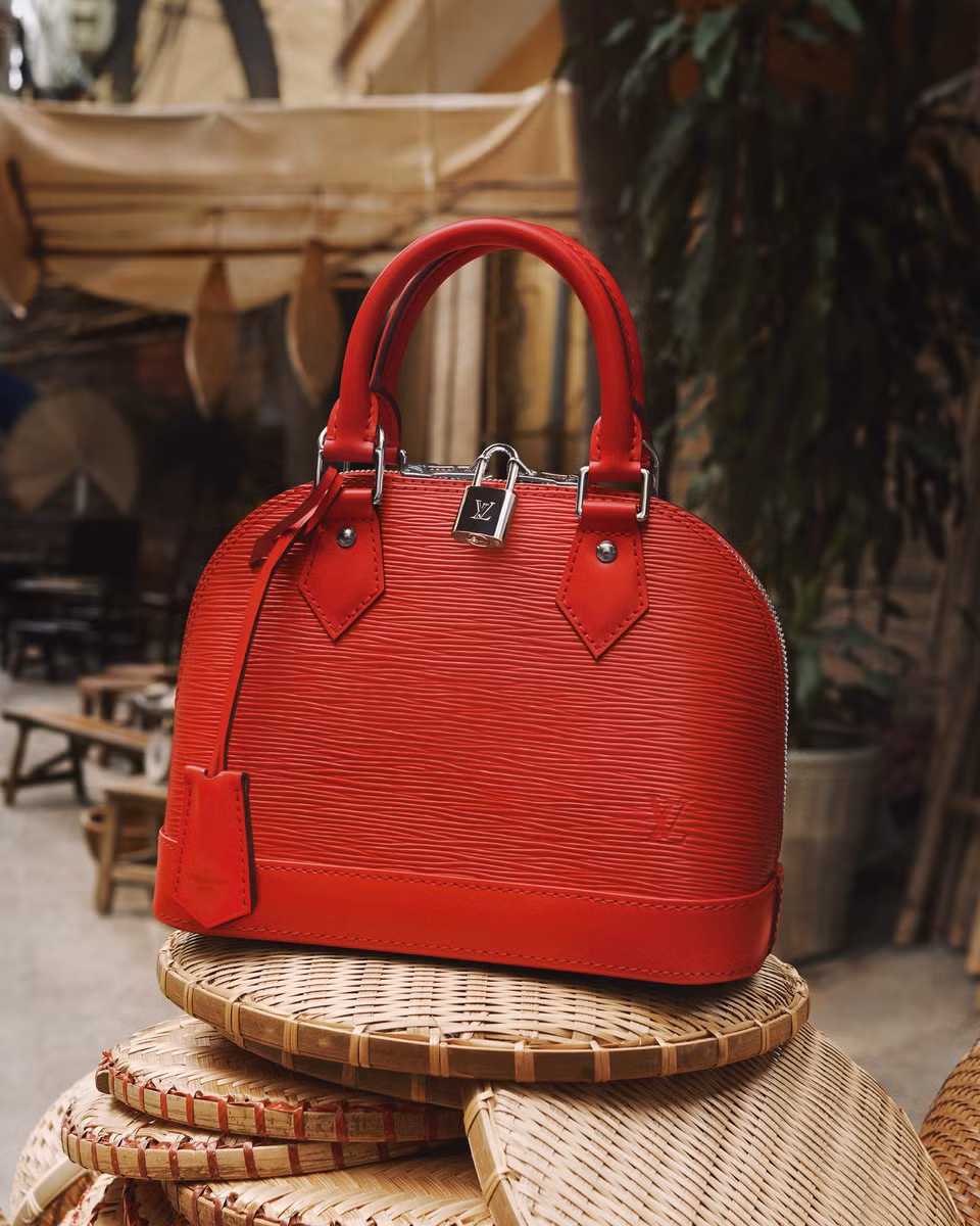 Các sản phẩm trong bộ sưu tập của Louis Vuitton.