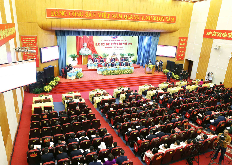 Quang cảnh khai mạc Đại hội. (Ảnh: Phương Hoa/TTXVN)