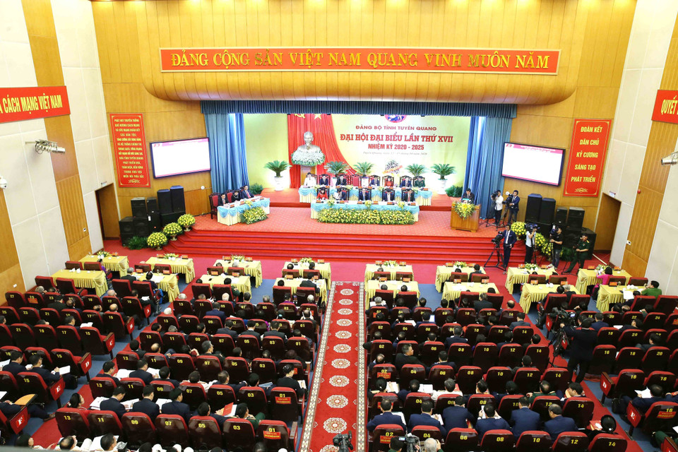 Quang cảnh khai mạc Đại hội. (Ảnh: Phương Hoa/TTXVN)