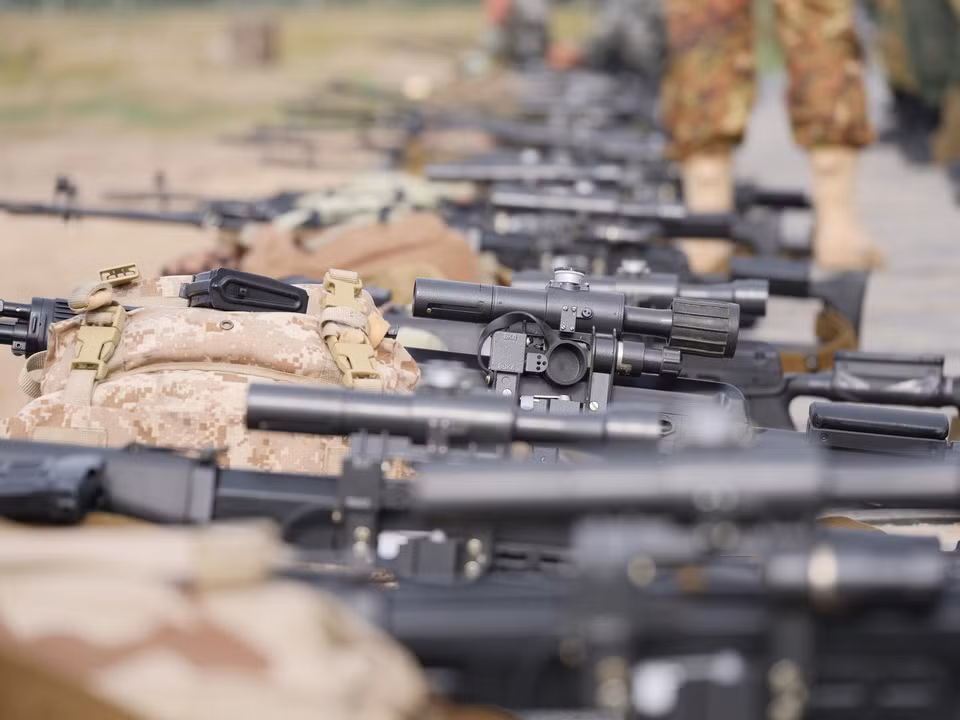 Nội dung bắn tỉa Sniper Frontier ở ngoại ô thành phố Brest của Belarus. (Ảnh: Bộ Quốc phòng Nga)