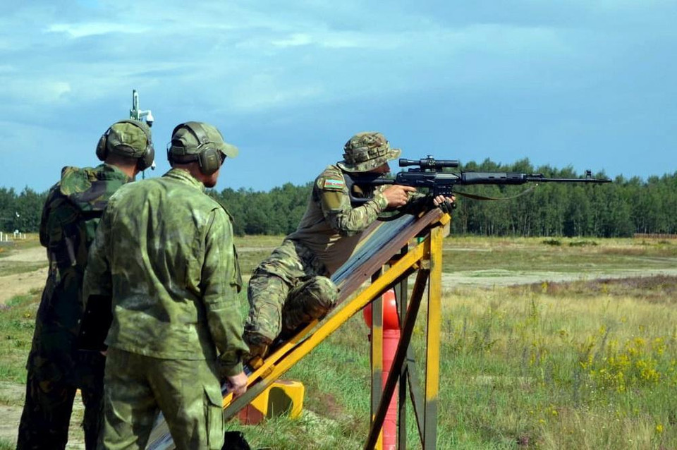 Xạ thủ của Azerbaijan. (Ảnh: Trend.az)