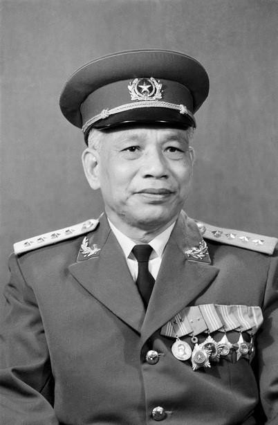 Đại tướng Văn Tiến Dũng (1917-2002), nguyên Ủy viên Bộ Chính trị, Tổng Tham mưu trưởng QĐND Việt Nam, Bộ trưởng Bộ Quốc phòng, Bí thư Đảng ủy Quân sự Trung ương. (Ảnh: Tư liệu/TTXVN phát)