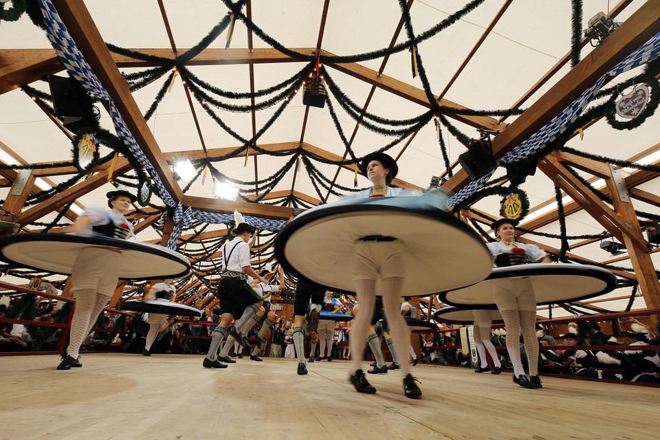 Oktoberfest luôn thu hút hàng triệu khách tham dự mỗi năm. (Ảnh: Getty)