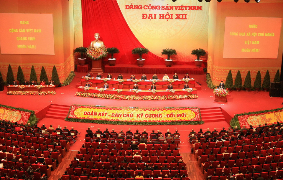 Toàn cảnh phiên khai mạc Đại hội. (Ảnh: TTXVN)