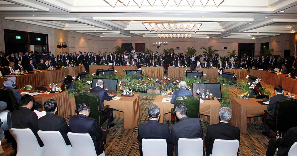 Hội nghị Cấp cao Đông Á (EAS) 6, ngày 19/11/2011. (Ảnh: Đức Tám/TTXVN)