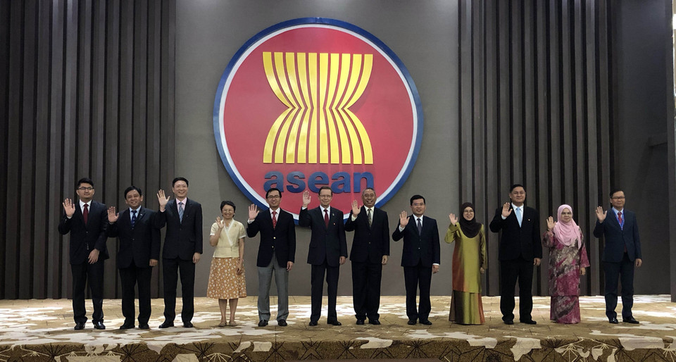 Ngày 13/3/2020, tại Jakarta (Indonesia), Ủy ban hợp tác chung ASEAN-Nga (ARJCC) tổ chức cuộc họp thường niên cấp Đại sứ lần thứ 18. (Ảnh: TTXVN phát)