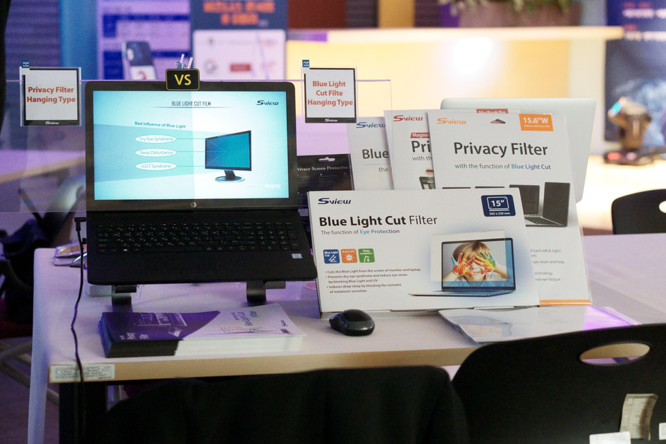 Nhiều sản phẩm công nghệ độc đáo sản xuất ở Hàn Quốc đã được giới thiệu tại G-Valley Business Concert. (Ảnh: Vi Diệu/Vietnam+)