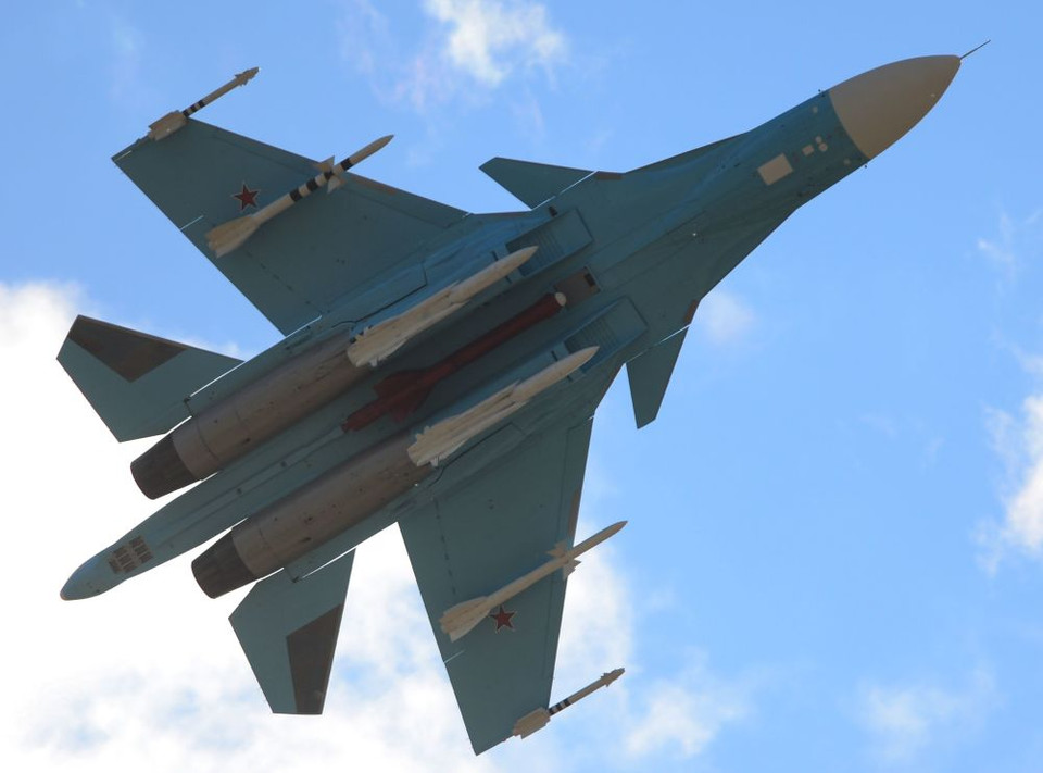Bộ Quốc phòng Nga đã nhận lô máy bay Su-34 đầu tiên vào tháng 5/2015. (Ảnh: Sputnik)