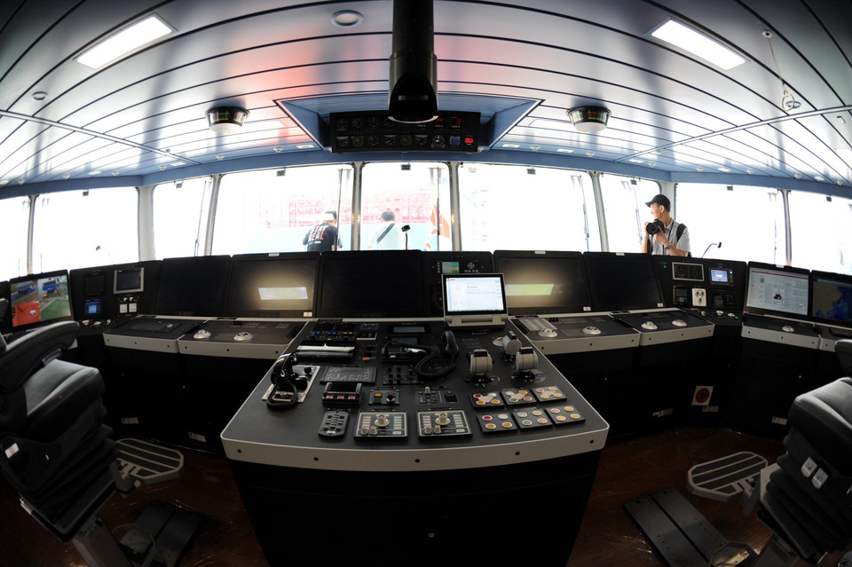 Bên trong tàu Tuyết Long 2. (Ảnh: THX)