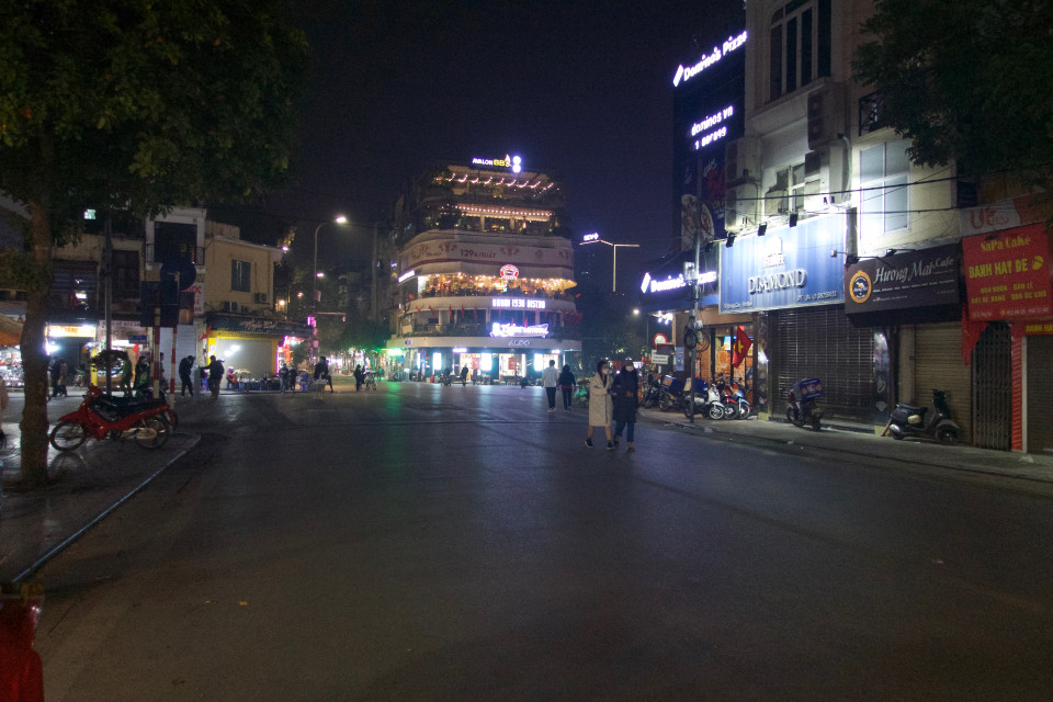 Khu vực Hàm Cá Mập vắng vẻ dù đã là cuối tuần. (Ảnh: Vi Diệu/Vietnam+)