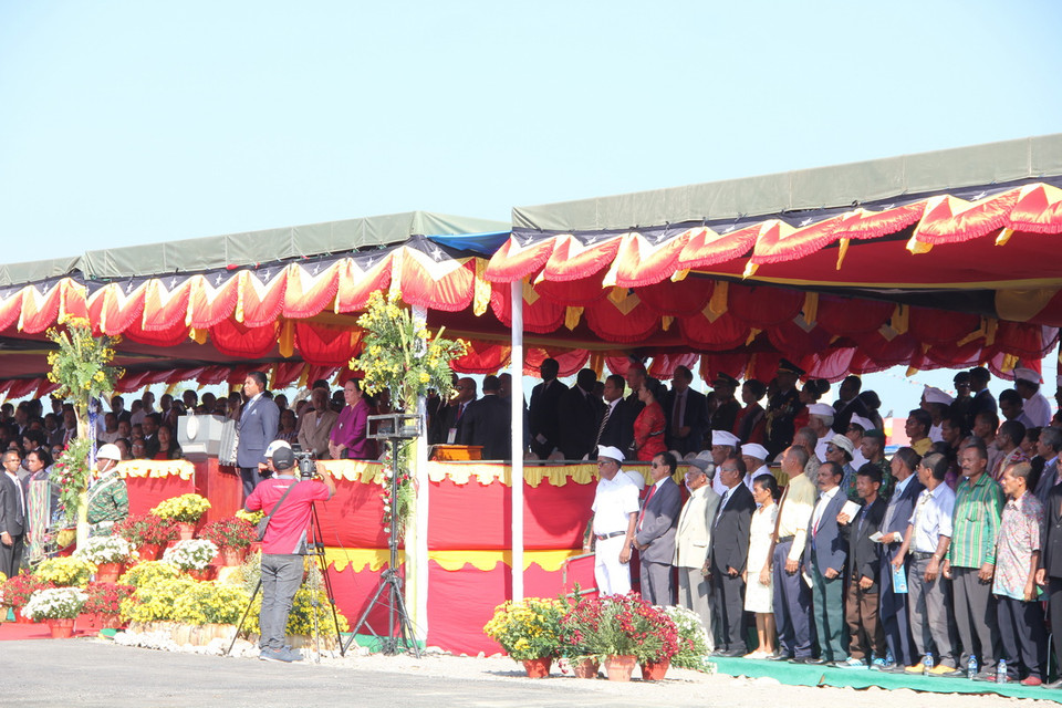 Ngày 28/11, Cộng hòa dân chủ Timor Leste đã long trọng tổ chức kỷ niệm 40 năm ngày Tuyên bố Độc lập. (Ảnh: Trung Sơn/Vietnam+)