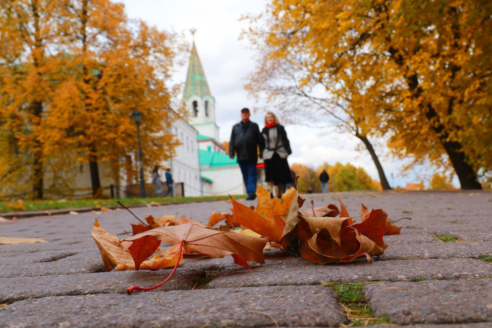 Mùa thu vàng ở Kolomensk. (Ảnh: Trần Hiếu/TTXVN)