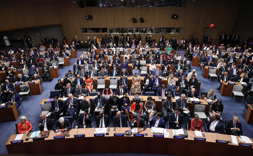 Hội nghị Thượng đỉnh Tham vọng Khí hậu của Liên hợp quốc. (Ảnh: Dương Giang/TTXVN)