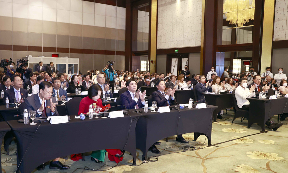 Đại biểu dự diễn đàn thương mại đầu tư Việt Nam-Philippines. (Ảnh: Doãn Tấn/TTXVN)