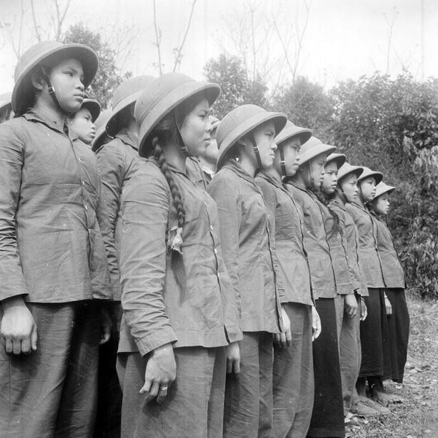 Ngày 15/3/1968, Tỉnh đoàn thanh niên lao động tỉnh Sơn La tổ chức lễ ra quân cho đội thanh niên xung phong chống Mỹ, cứu nước của tỉnh. (Ảnh: TTXVN)