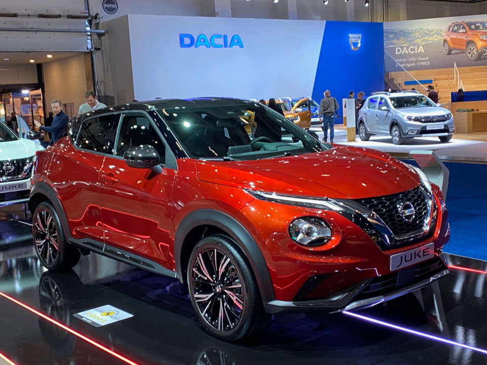 Nissan Juke - người em trai của chiếc compact crossover Qashqai. (Ảnh: Fleet Europe)